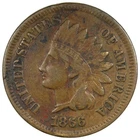 1866 Indian Head Cent VF VERY FINE Cleaned A2995