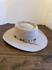 Beaver Hats Heather Gray 5X Felt Hat - Heritage Hats Phoenix, Arizona 7 3/8 (59)