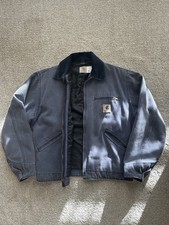Vintage Carhartt Detroit JQ0492 Midnight Medium 1997