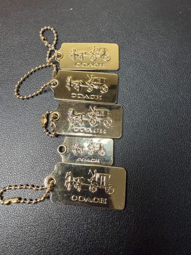 Coach Metal Horse & Carriage Lot of 5 (Lot 2500)