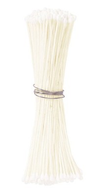 72 künstliche Zuckerblumen Staubblätter doppelköpfig Basteln Hochzeit weiß klein matt