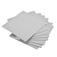 8 Pack 9.84 x 9.84" 5mm Thickness EVA Foam Sheets for Arts Light Gray