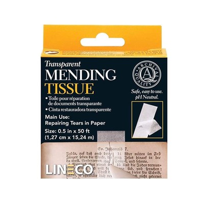 Archival Document Repair Tape, Repairs Paper Documents, Maps, Ephemera, Photo...