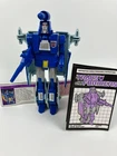 Vintage G1 Transformers Scourge Complete w Gun Book Stats Card Original 1980s