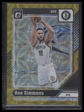 2024-25 Donruss Optic #133 Ben Simmons Gold International #/10