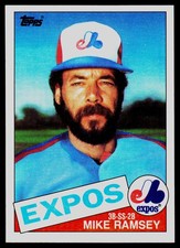 1985 Topps #62 Mike Ramsey - VG