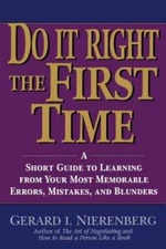 Do It Right the First Time: A Short Guide to Learning From Your Mos - ACCEPTABLE