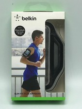 Belkin Slim-Fit Plus Armband for iPhone 5 / 5S / 5c / SE Black / Gravel NEW