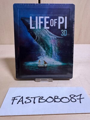 Life of PI 3D | Blu-ray Steelbook Limited Edition | Italien | Neu & Versiegelt