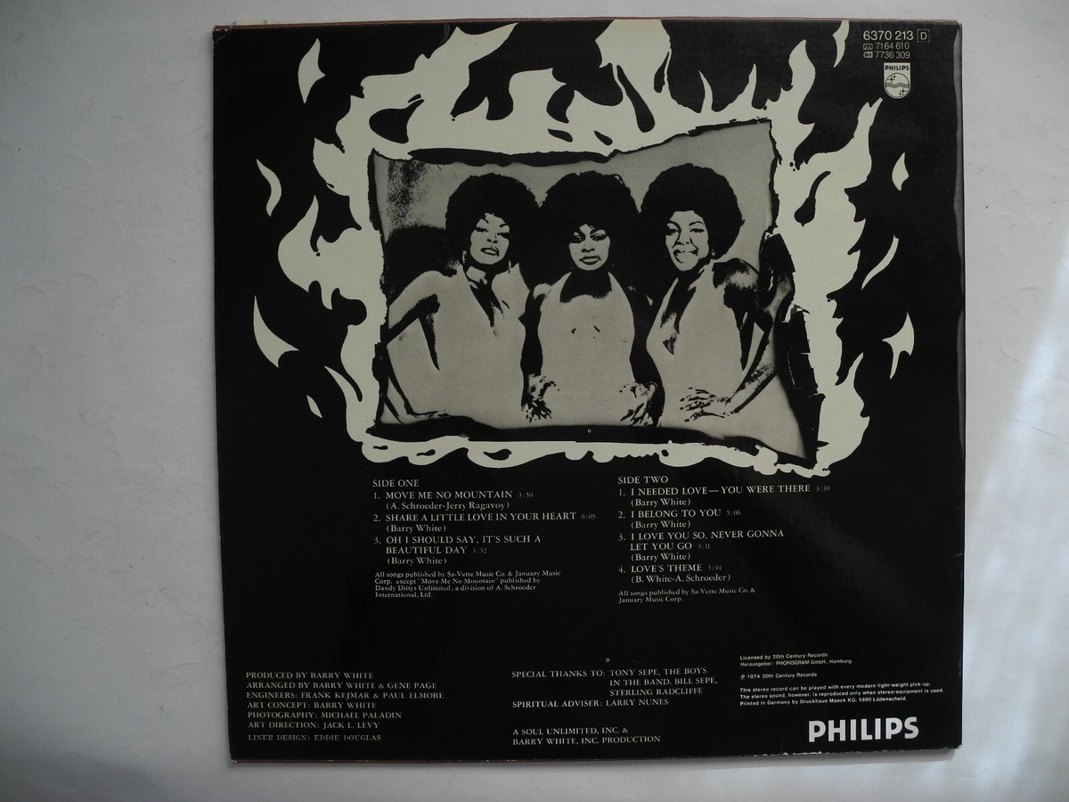 LOVE UNLIMITED In Heat LP 1974 Germany EX | eBay