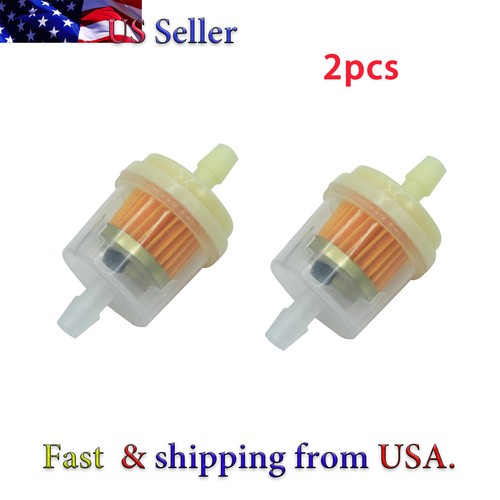 2pcs Gas Fuel Filter For Yamaha ATVs eBay