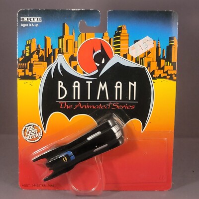 ERTL Batmobile Diecast Car 1993 Batman Series [RARE Factory Sealed w/o Stickers]