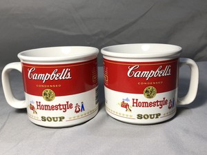 campbell soup mugs 1989