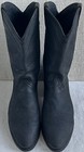 Vintage Abilene Men’s Black Leather Vibram 430 Sole Roper Boot US 11.5 EUC — photo 4