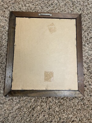 Vintage Cerveza Superior Mirrored Mexican Beer Sign. Framed Wood