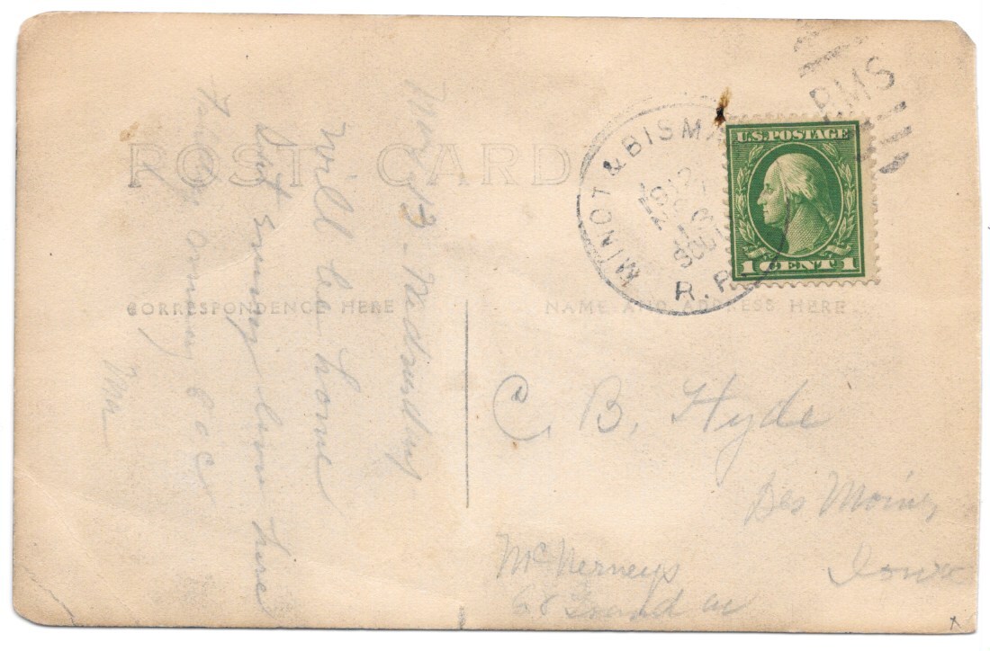 Plaza North Dakota (ND) Main St real photo RPPC eBay