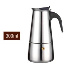 Stainless Steel Espresso Maker Cup Stove Top Coffee Percolator Moka Pot 2/4/6Cup