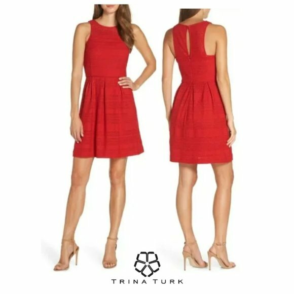 chinese dress ladies Trina Turk Atlantic Dress, 8 / Orange