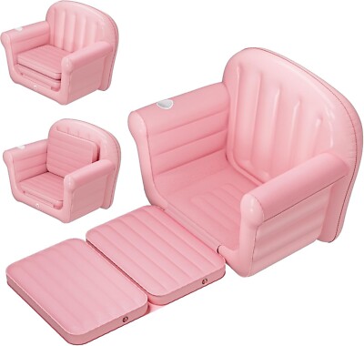 Aufblasbare Kleinkindcouch, extra groß 38,6 '' x 27,6 '' x 28,4'' Babycouch, 2-i