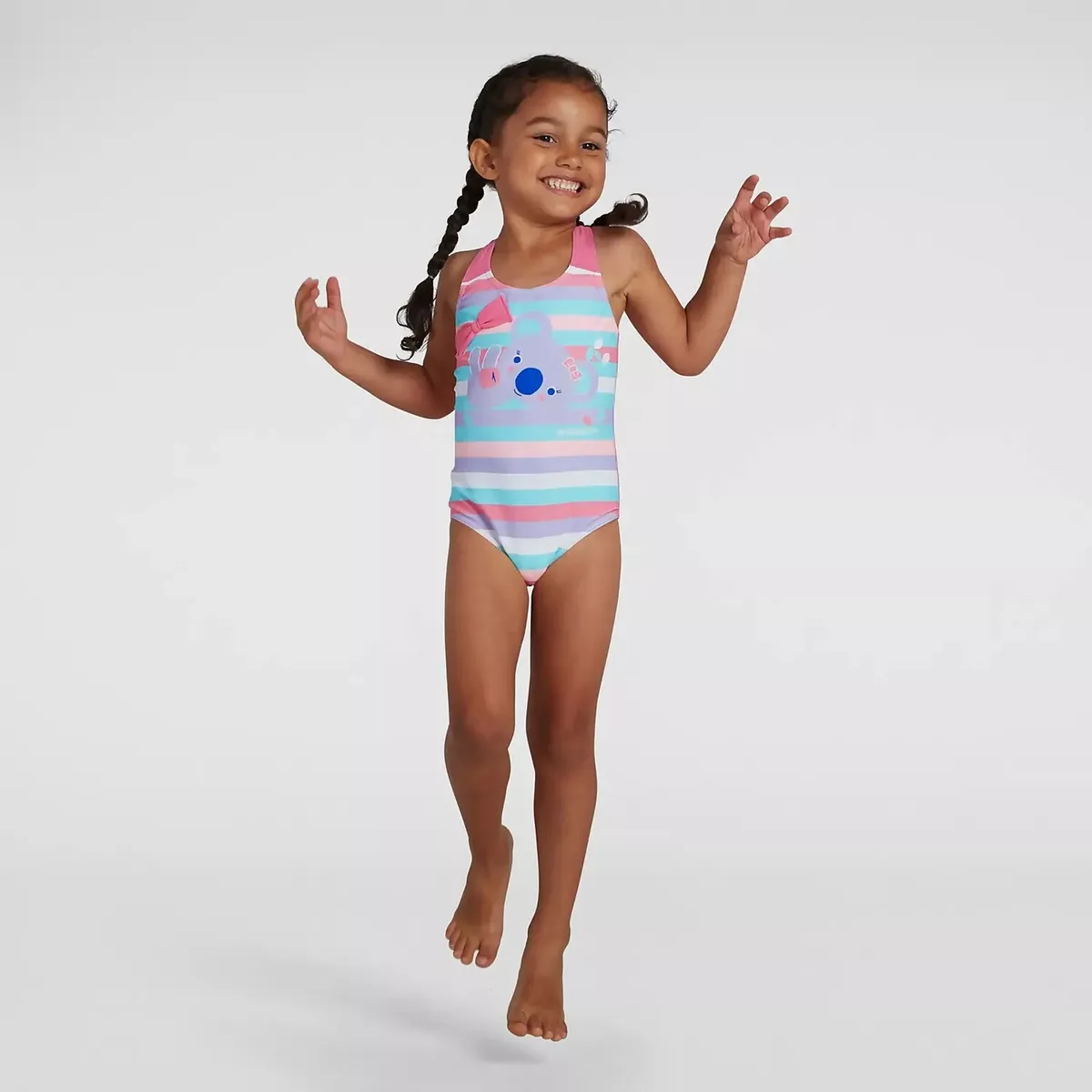 Speedo Girl s Koko Koala Crossback Swimsuit Swimming Costume Toddler Baby BNWT