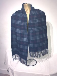 burberry blue plaid scarf