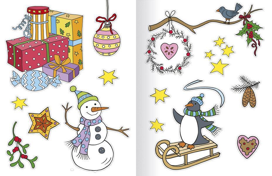 Thumbnail - Mein Fenstersticker-buch Weihnachten Svenja Doering