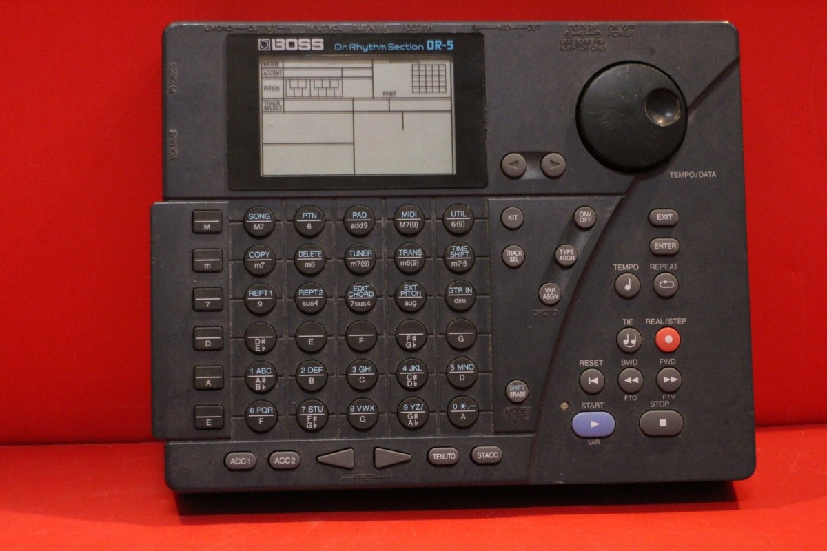 USED BOSS DR-5 Dr.Rhythm Section Drum Machine DR 5 U2572 250404 | eBay
