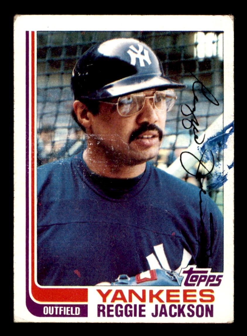 1982 Topps Baseball #300 Reggie Jackson GD