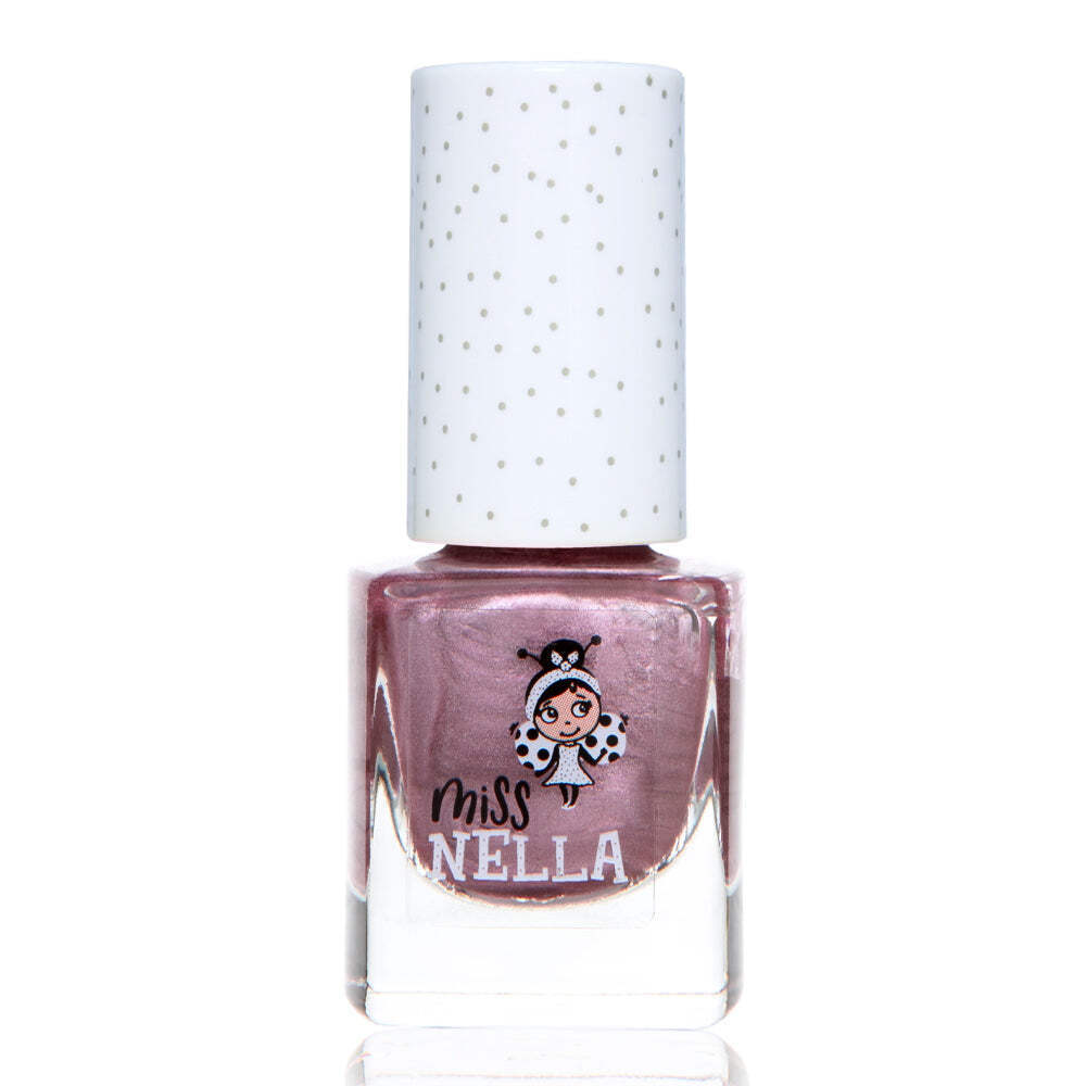 Diplodo-Kiss: Metallic Pink Peel Off Nail Polish