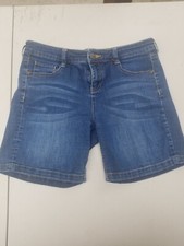 Womens New York Company Short Stretch Denim Blue Jean Shorts Size 6
