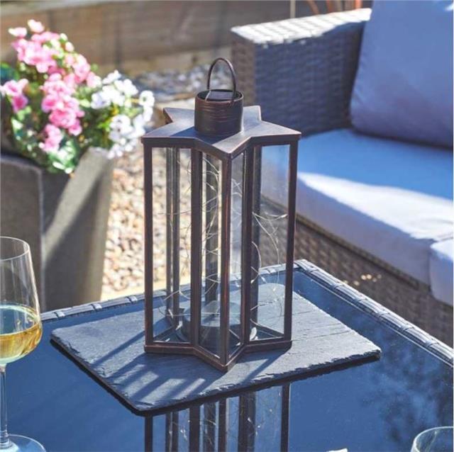Smart Garden Solar Powered Firefly Star Lantern view 2