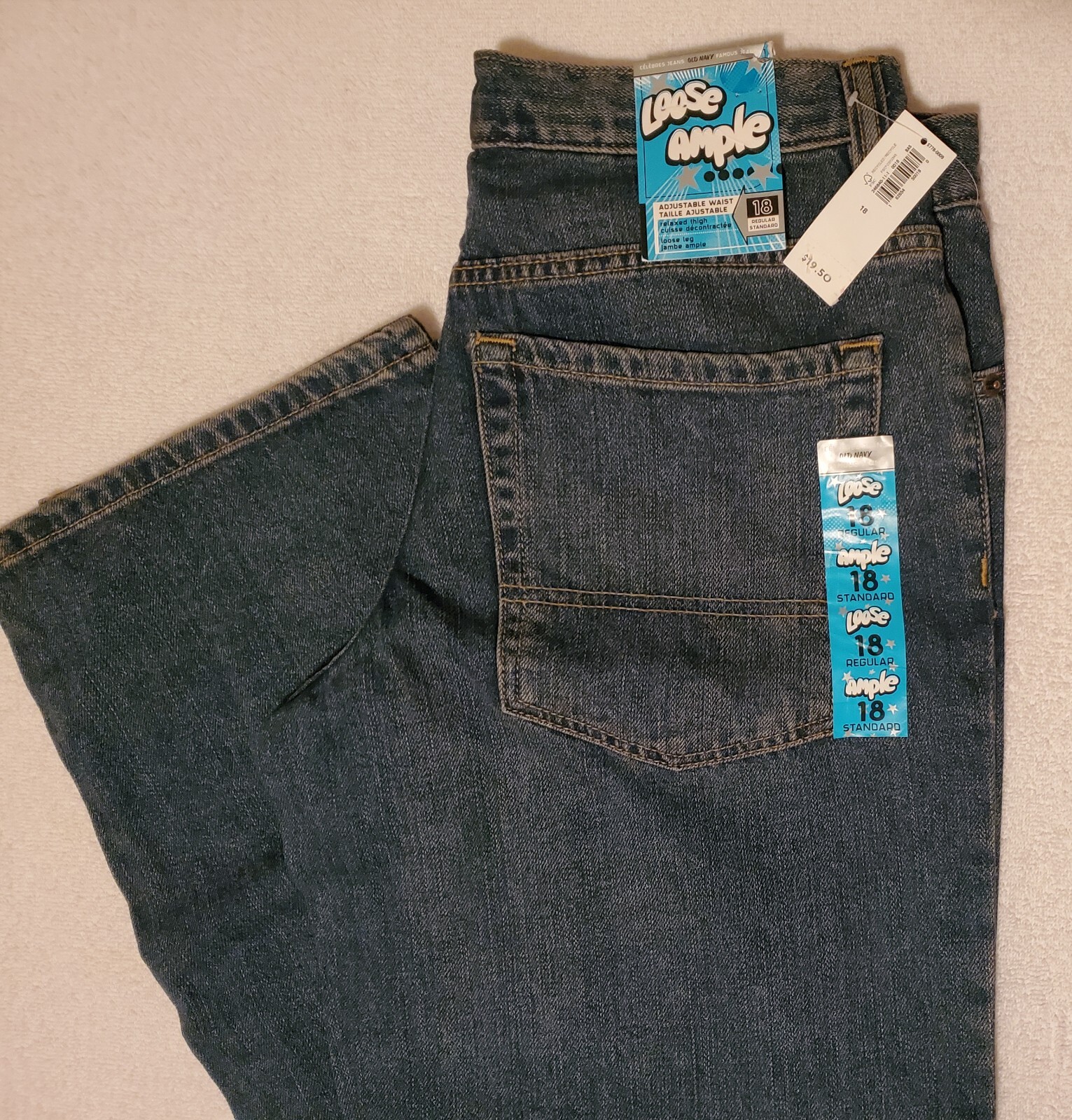 size 18 old navy jeans