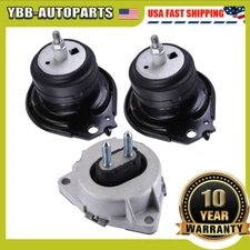 3Pcs Engine Motor &Trans Mount For Jeep Grand Cherokee Dodge Durango 2011-2019