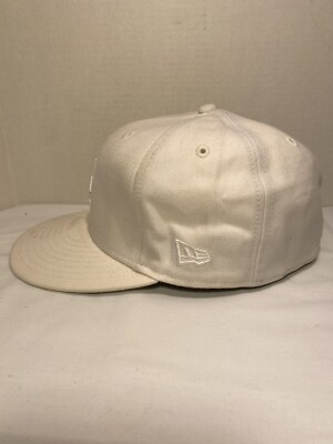 LA Los Angeles Dodgers MLB New Era 59FIFTY All White 7 1/4 Fitted