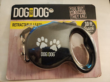Dog for Dog Retractable 10 Ft Dog Leash for Small Dogs up to 30 lbs