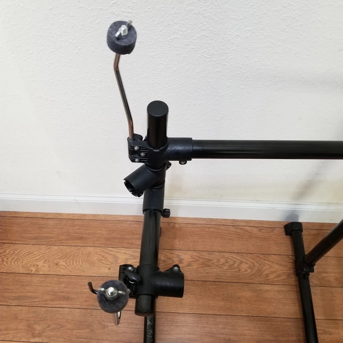 YAMAHA DTX450K DTX400 ELECTRONIC DRUM rack with cymbal holders | eBay
