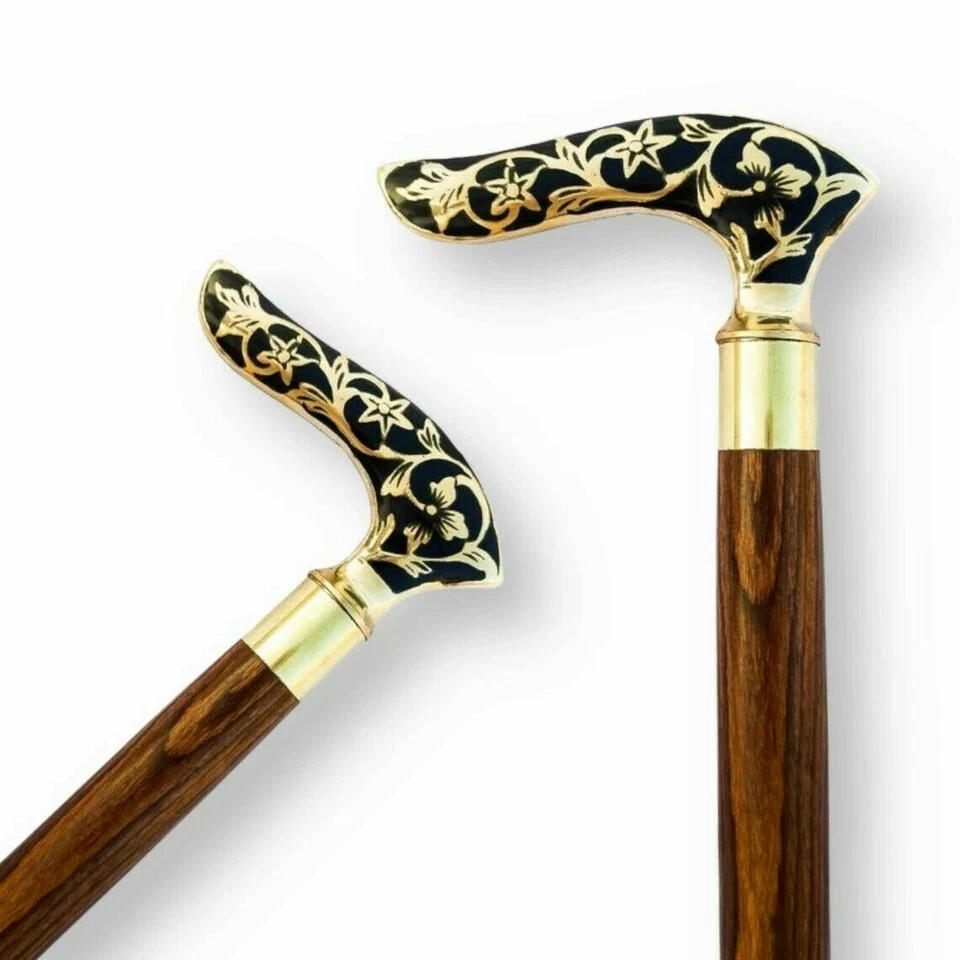 Brass Victorian Original Vintage Canes & Walking Sticks For Ebay Sale Ebay