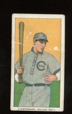 1909 T206 Baseball #525 Heinie Zimmerman PR *e1