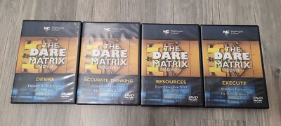 THE DARE MATRIX MOVIE DVD Modul 1-4 Nightingale Conant DESIRE RESOURCES EXECUTE