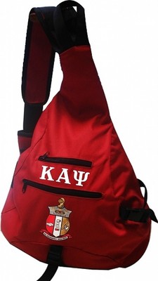 Buffalo Dallas Kappa Alpha Psi Sling Bag [Crimson Red - 20x16x5'']