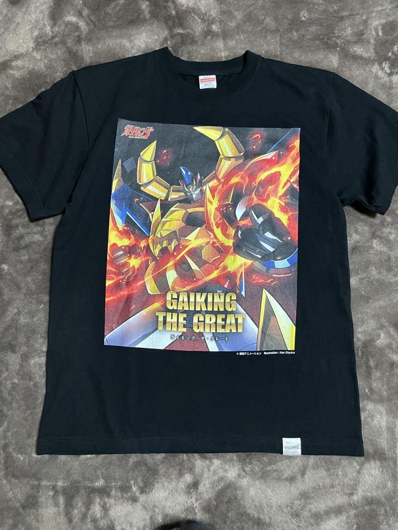 United Athle Gaiking the Great MODEROID Black T-shirt L Size F/S FEDEX
