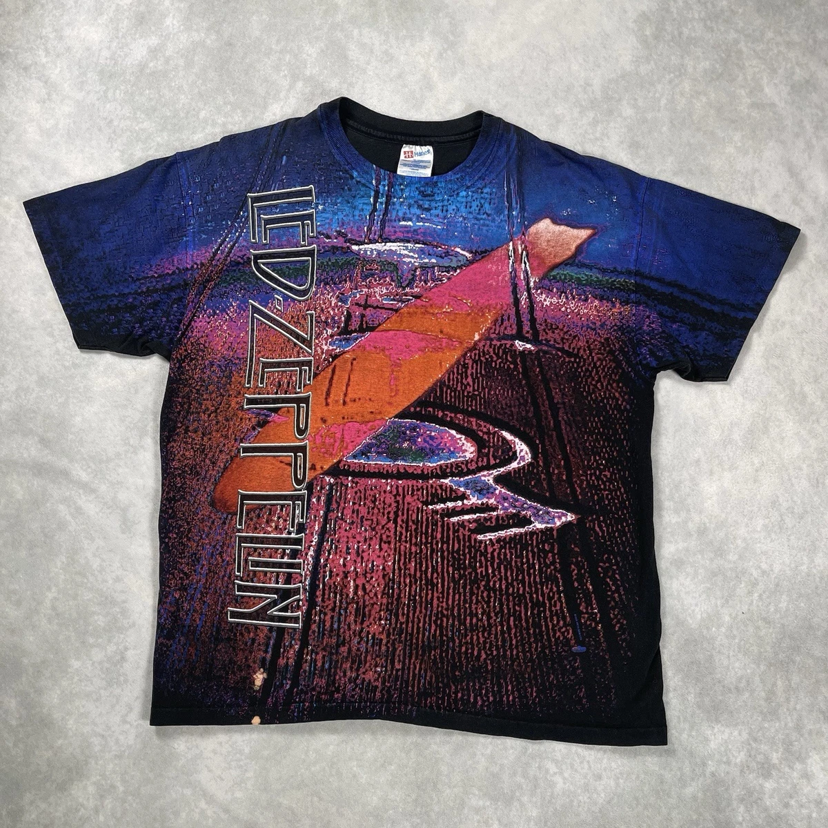 Vintage Led Zeppelin Shirt Indiana Men's Vintage T-Shirts for sale