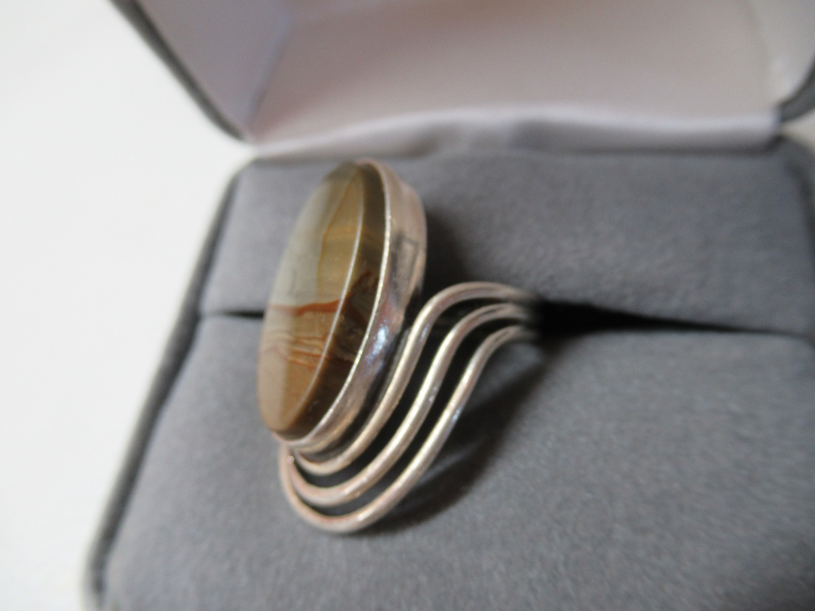 Signed Native American Solid 925 Sterling Silver … - image 5