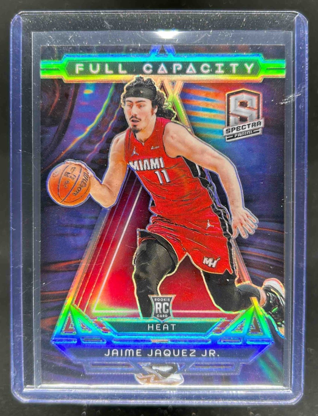 2023-24 Panini Spectra Jaime Jaquez Jr. Full Capacity RC Rookie #22 Heat
