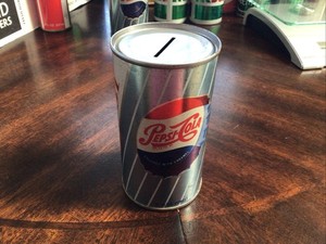 Pepsi Cola Can Bank