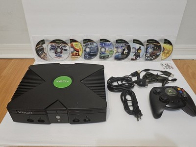 Original Xbox Console Bundle with Games & Duke Controller Tested Version 1.1