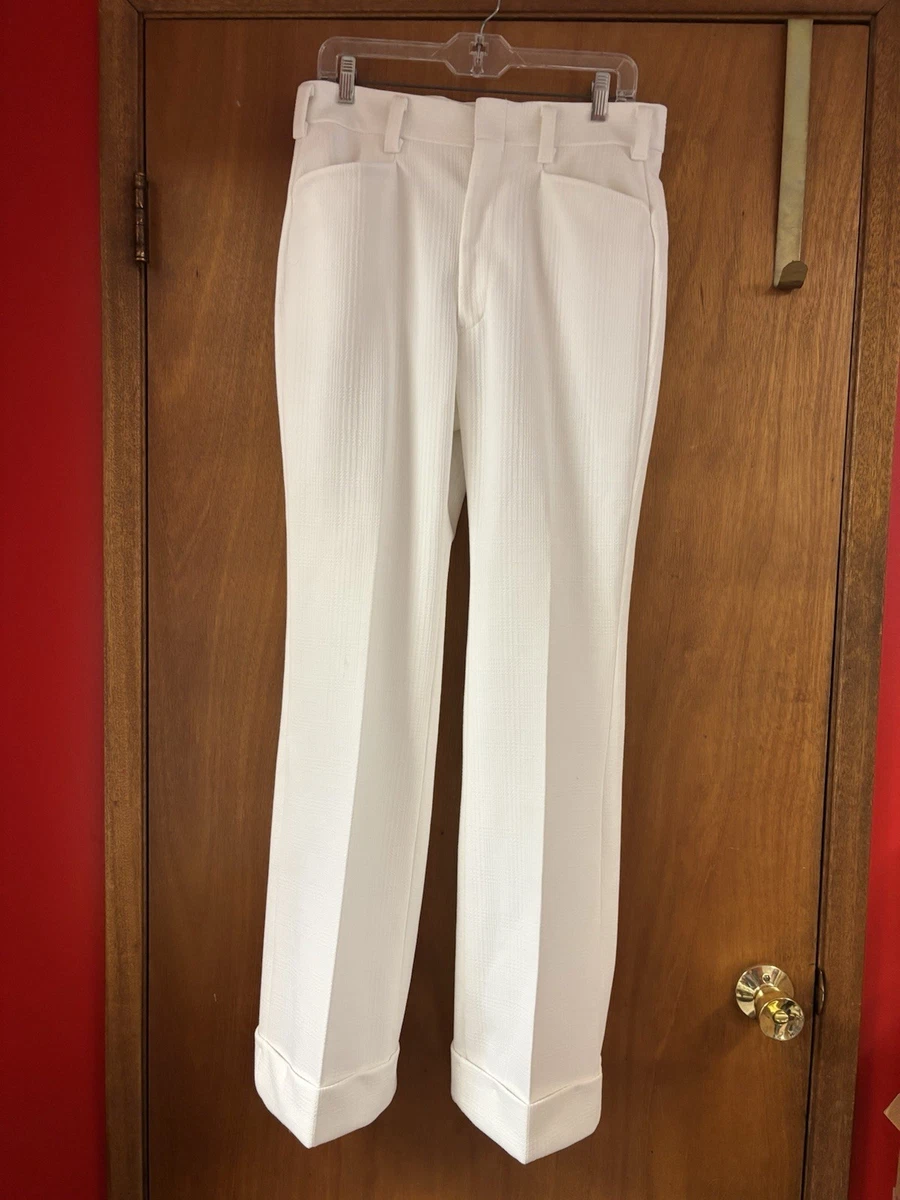 White 1970s Vintage Pants for Men for sale | eBay
