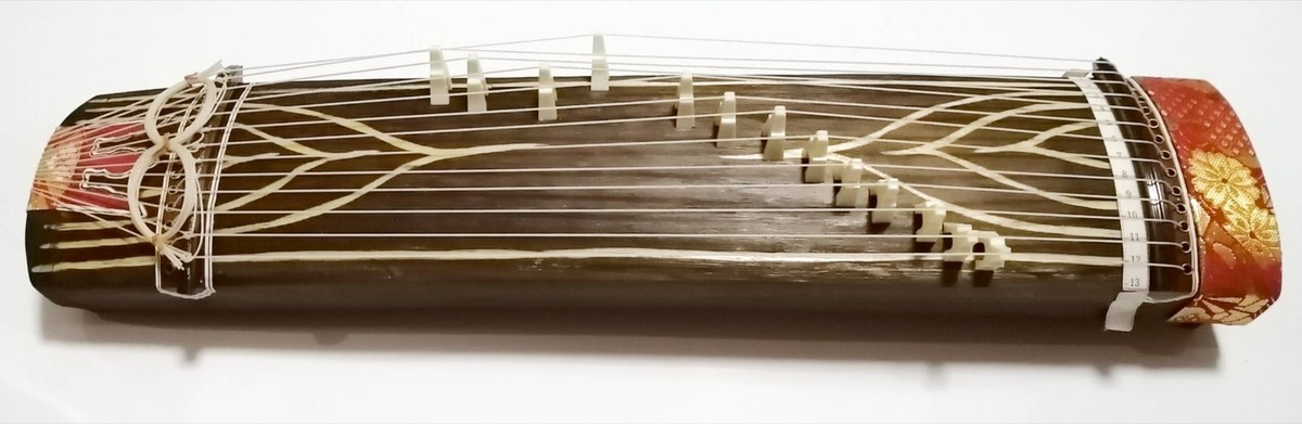 Koto Mini 13 Strings Portable Acoustic Harp Musical Instrument