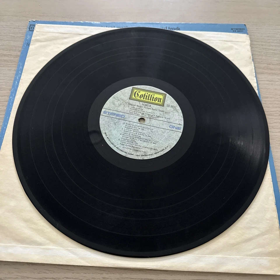 Homer Soundtrack LP 1970 Vinyl Album - Led Zeppelin, Cream, Steve Miller Band - Image 4 of 4