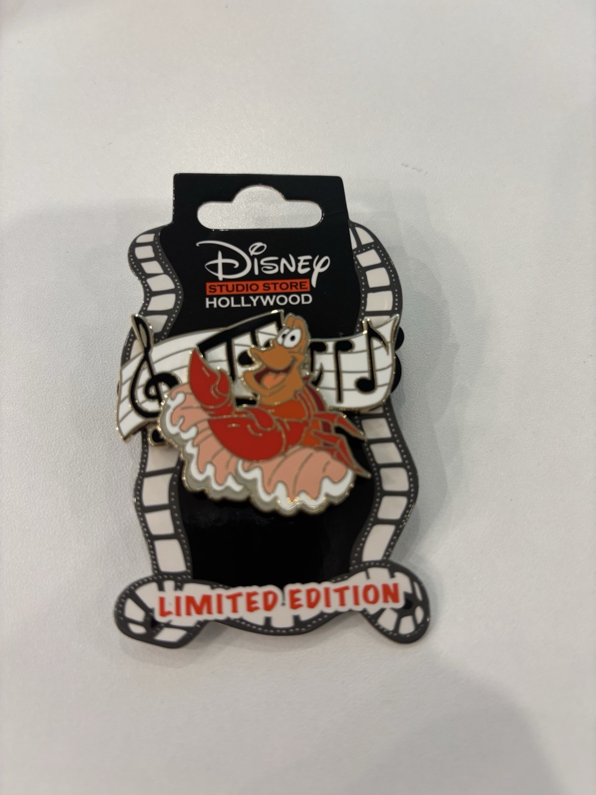 D23 Expo 2024 Sebastian Little Mermaid Instrumental Cast DSF DSSH LE 400 Pin